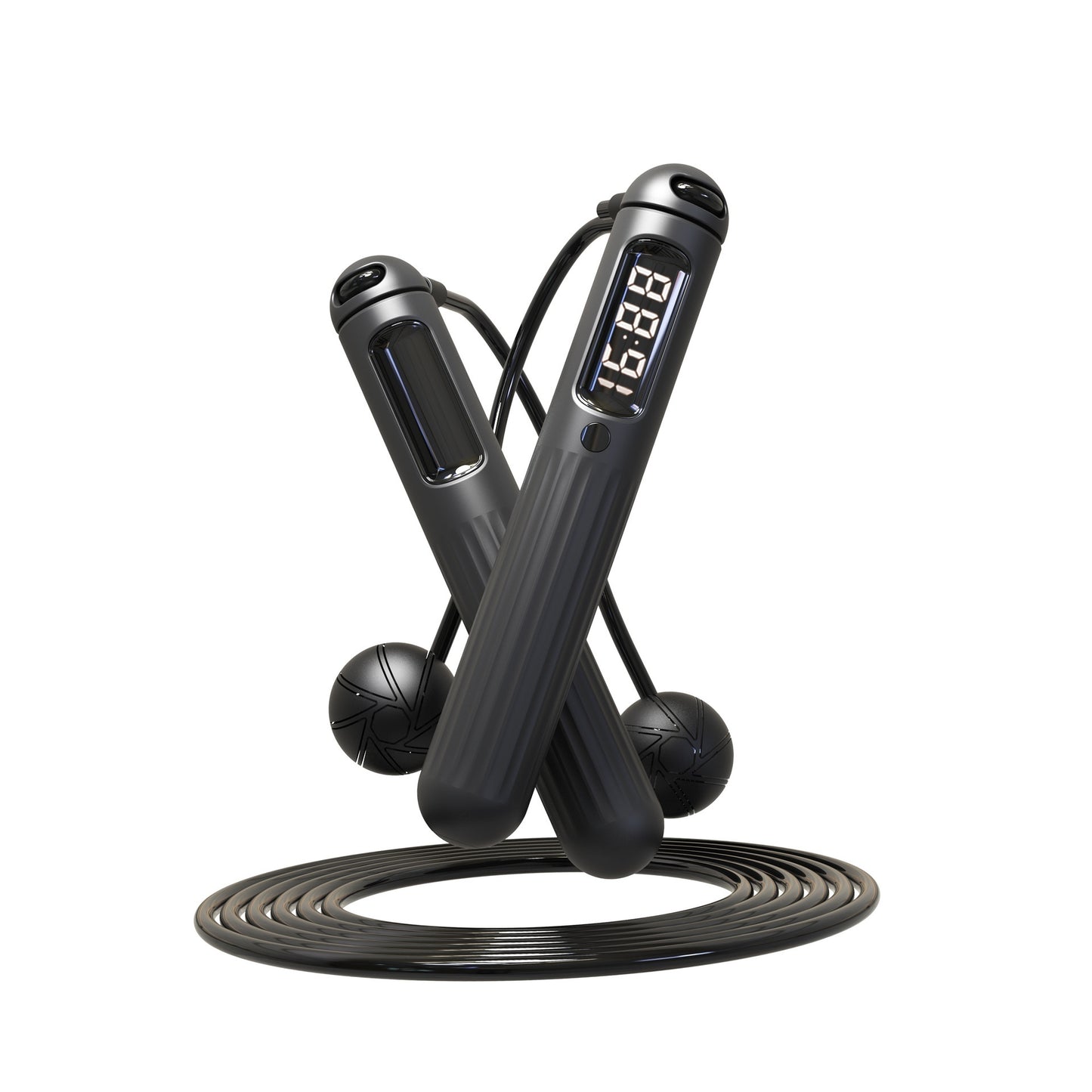 Smart Jump Rope With APP Counter& Calorie Tracker- Fitness Weighted Handle